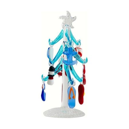 LS ARTS INC LS Arts XM-974 Tree Decorative Ornaments; Nautical - 6 in. XM-974